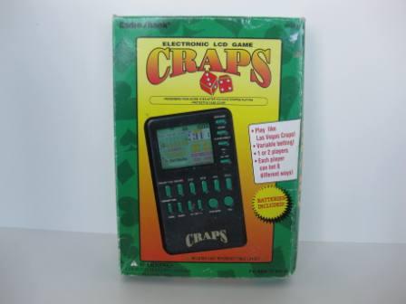 Craps Electronic LCD Game (CIB) (1995) - Handheld Game